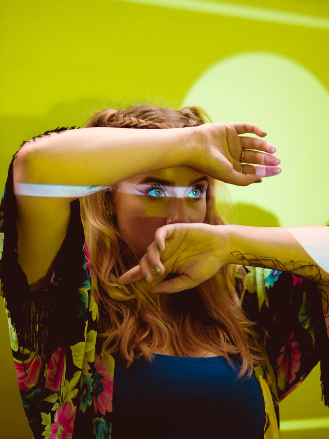 Edited photos from photoshoot I did with musician Rhiannon Paige.